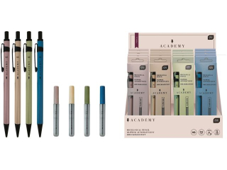 Ołówek automatyczny + wkłady Academy