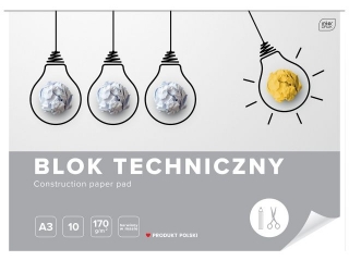 BLOK TECHNICZNY A3 10 170G[10x60