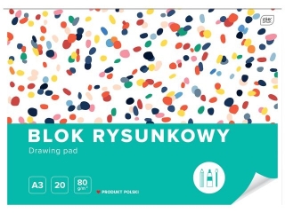 Blok rysunkowy A3 20k. INTERDRUK