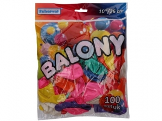 Balony metalizowane 10" 4562 op. 100 szt.