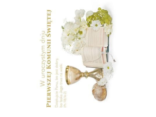 Laurka C6 110x155 Komunia z kopert�  POL-MAK Komunia C6_KOM_64397 [opakowanie=10szt]