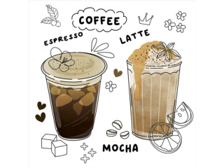 Serwetki POL-MAK Daisy Lunch 33cm 20szt. Coffee Styles SD_OG_042801 [opakowanie=24szt]