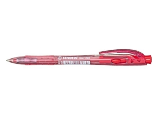 D�ugopis STABILO liner 308 czerwony F 308F1040 [opakowanie=10szt]