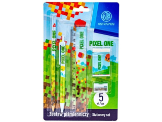 Zestaw pimienniczy 5 -elemetw  ASTRAPEN PIXEL ONE - blister