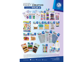 Pakiet P1 0925 ASTRA Creativo o wartości 1010, 88 + GRATIS: towar