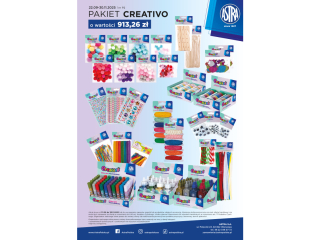 Pakiet P2 0925 ASTRA Creativo2 o wartoci 913, 26 + GRATIS: towar
