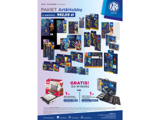 Pakiet P14 0326 ASTRA ArtxHobby o warto�ci 992, 09z� + GRATIS: towar lub grill