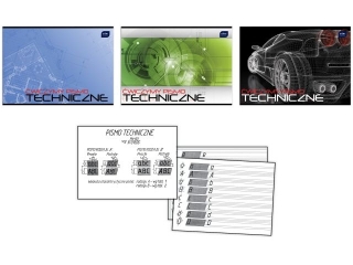 WICZYMY PISMO TECHNICZNE A4[10x120 Pakiet blmay , Pakiet blduy [opakowanie=10szt]
