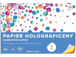 PAPIER HOLOGRAFICZNY SAMOPRZ.B4 6 210G[10x80