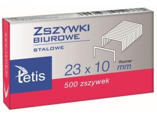 Zszywki biurowe TETIS HD 23/10 500szt.