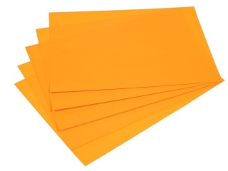 Papier fluo.pomaracz.samoprzylepny A4-20