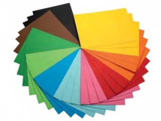 Karton kolorowy 170g, A4 MIX, 50 ark. 10 kol., Happy Color