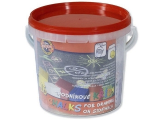 KIN KREDA 112516 CHODNIKOWA ZESTAW 16 KOL. W WIADERKU
