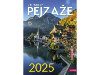 Kalendarz cienny O-PRESS A4 Pejzae 2025