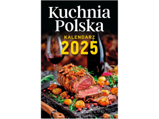 Kalendarz zdzierak O-PRESS Poradnik Kuchnia Polska A6 2025