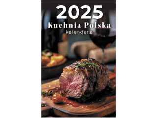 Kalendarz zdzierak O-PRESS B7 Kuchnia Polska 2025