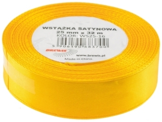 Wstka satynowa 25mm/32m 16 ty