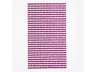 Krysztaki samoprzylepne DPCRAFT 3mm, 806 szt. - fuchsia