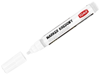 Marker kredowy TOMA kocwka okrga 4,45mm 8g biay