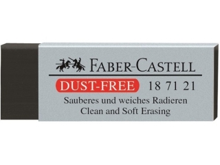 GUMKA DUST FREE CZARNA FABER-CASTELL [opakowanie=24szt]
