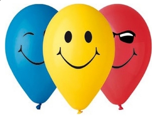 Balony Premium "3 Uśmiechy", 12" / 5 szt.