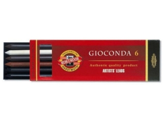 Wkad grafitowy KOH-I-NOOR Gioconda 5,6mm 6szt.(4345/2, 8673/2, 4373, 4377, 43