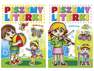 Ksieczka edukacyjna KRZESIEK A5 16k. Piszemy literki mix