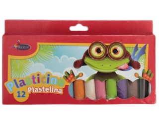 PLASTELINA 12kol.