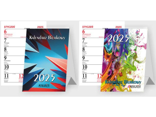 Kalendarz biurkowy BESKIDY B1 MERKURIER 2025