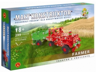 MAY KONSTRUKTOR MASZYNY ROLNICZE - TRAKTOR Z PRZYCZEP
