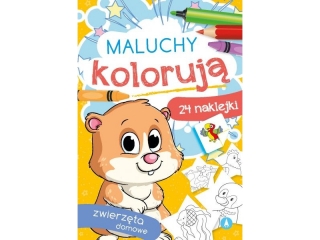 Kolorowanka SKRZAT Maluchy koloruj - Zwierzta domowe