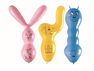 Balony Premium Figury, 3 szt.