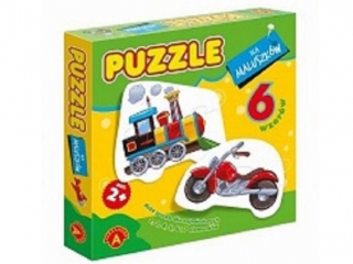 Puzzle dla maluszkw ALEXANDER - Lokomotywa