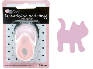 DZIURKACZ OZDOBNY 1, 6CM KOTEK