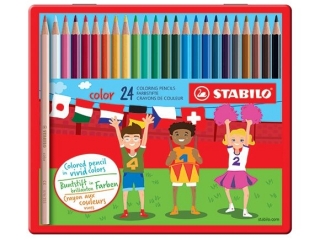 KREDKI COLOR KPL 24 SZT.W PUD.METAL. (5)