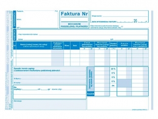 Druk -Faktura A5 MPP netto-pena