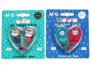 Korektor w taśmie So Many Cats, 2 szt, 5m x 5mm, MG