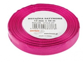 Wstka satynowa BREWIS 12mm/32m kolor 27