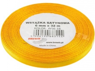 Wstka satyn. 6mm/32m 16 ty A`2