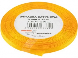 Wstka satyn. 6mm/32m 17 zocisty A`2