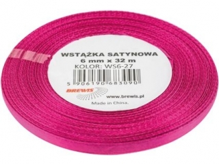 Wstka satynowa BREWIS 6mm/32m kolor 27