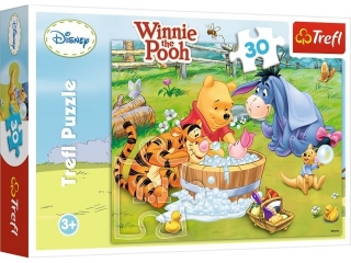 Puzzle "30 K±piel Prosiaczka" / Disney Winnie the Pooh