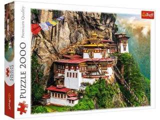 Puzzle 2000 TREFL Tygrysie Gniazdo, Bhutan