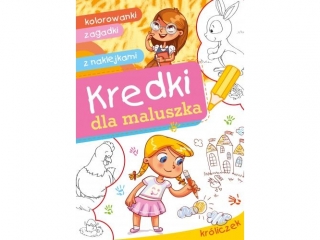 Kolorowanka SRZAT Kredki dla maluszka - Krliczek