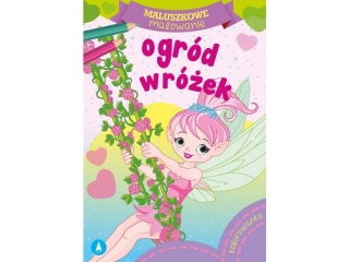 Kolorowanka SKRZAT Maluszkowe malowanie - Ogrd wrek