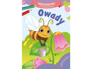 Kolorowanka SKRZAT Maluszkowe malowanie - Owady