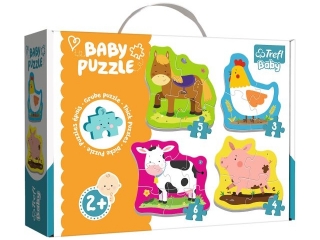 Puzzle Baby Classic TREFL Zwierzta na wsi