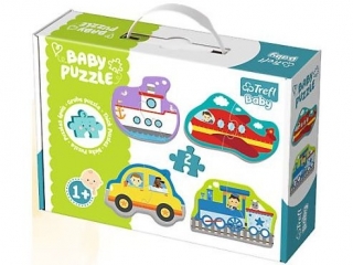 Puzzle Baby Classic TREFL Pojazdy - Transport