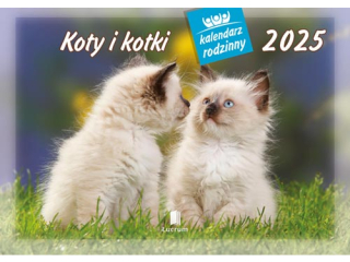 Kalendarz Rodzinny 2025 WL9 Koty i kotki