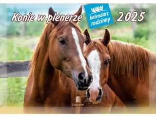 Kalendarz Rodzinny 2025 WL10 Konie w plenerze